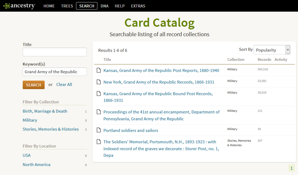 GAR - Ancestry - 4