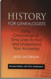 "History for Genealogists" book cover
