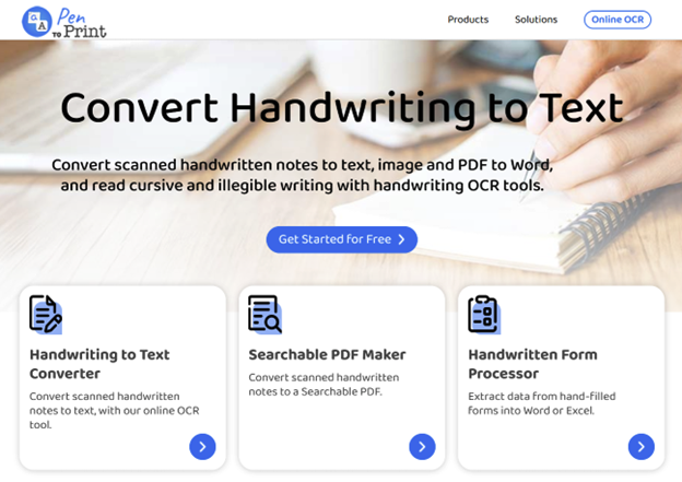 Pen TO Print Homepage